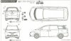 Fujimi 039787 Toyota Estima G/X/Aeras G Package 1/24
